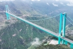 Huajiang Grand Canyon, Huajiang Grand Canyon Bridge new updates, china cuts travel of 2 hours to 2 mins with highest bridge, Opening