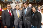 tulsi gabbard, pramila jayapal, four indian american members of congress sworn in, Korean american