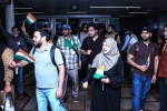 Indian Students in Iran breaking, Indian Students in Iran back, special flight with 290 indian students evacuated from iran, Chief minister