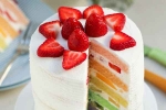 baking, rainbow cake, rainbow cake easy recipe make at home, Rainbow cake