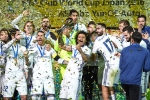 Benzema, Real Madrid, real madrid clinches its 3rd title this year, Champions league