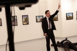 Russian ambassador to Turkey, photo exhibition in Ankara, russian ambassador to turkey shot dead in ankara, Andrei
