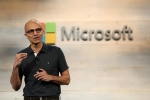 Microsoft CEO, Microsoft, microsoft s ceo satya nadella rakes in 35 million in share sale, Satya nadella salary