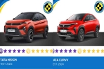 Tata Curvv, Tata Nexon, tata nexon and curvv score 5 stars in bharat ncap crash tests, Tata curvv ev