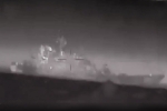 Cesar Kunikov breaking, Cesar Kunikov visuals, ukraine drone damages russian landing ship, Russia