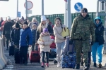 Russia and Ukraine War, Kreminna, five million ukrainian refugees fled from the country, Podo