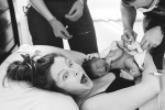 pregnancy, pregnancy, mother s moment of surprise perfectly captured after she births a boy while expecting a girl goes viral, Jolly