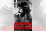 dhruv vikram, adithya varma, arjun reddy s tamil remake retitled adithya varma new poster out, Dhruv vikram