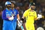 India Vs Australia scoreboard, India Vs Australia scores, australia beats india by 4 wickets in the first t20, Rajiv gandhi