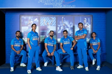 BCCI Unveils New Jerseys For Indian Cricket Teams