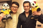 Jackie Chan latest, Jackie Chan, jackie and salman khan bond in mumbai, Amyra dastur