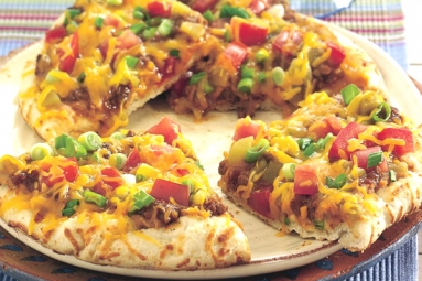 Yummy Kidney Beans and Corn Pizza Recipe