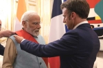 Narendra Modi in France, France’s Highest Honour, narendra modi awarded france s highest honour, Modi in france