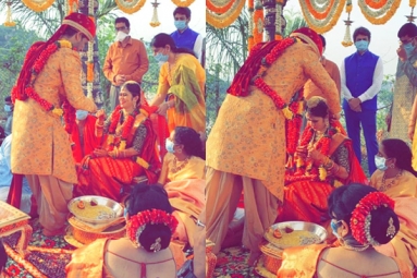 Actor Nikhil Gets Married To Pallavi Varma