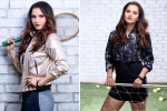 sania mirza new photo shoot, just urbane magazine, in pictures sania mirza giving major mother goals in athleisure fashion for new shoot, Indian tennis star
