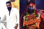Pushpa: The Rule Allu Arjun, Mythri Movie Makers, sanjay dutt s surprise in pushpa the rule, Janhvi kapoor