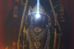 Surya Tilak Ram Lalla idol, Surya Tilak Ram Lalla idol, surya tilak illuminates ram lalla idol in ayodhya, Modi